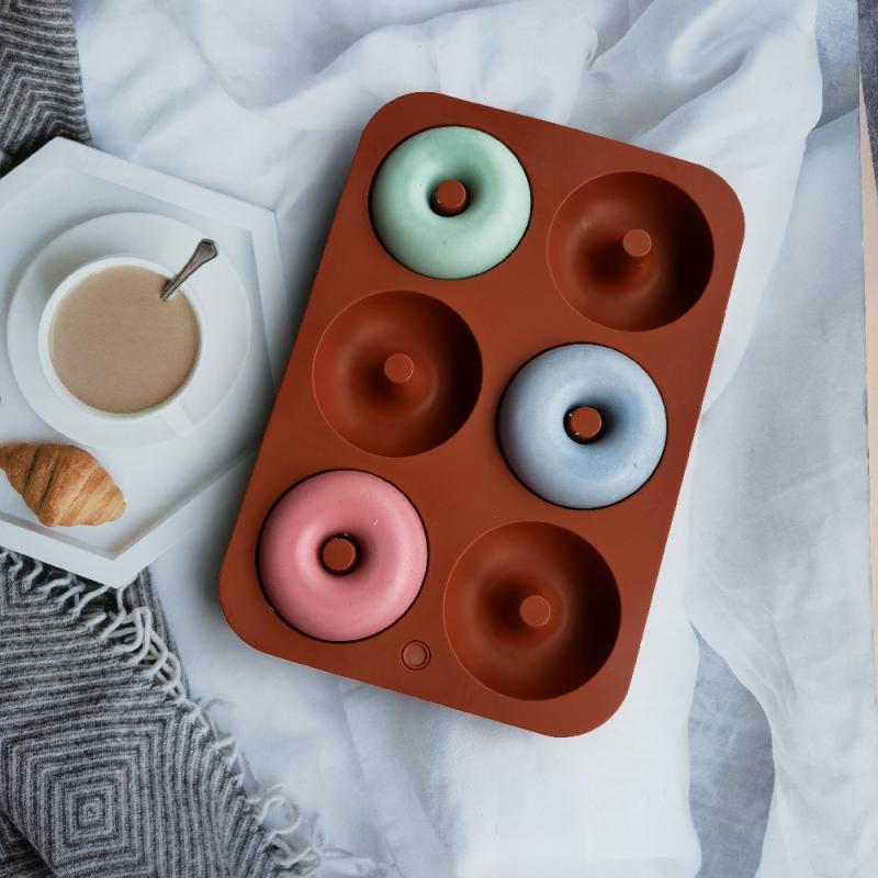 Yeni # 6 Delikli Silikon Donut - Donut Mold Silicone incelemesi ve fiyatı