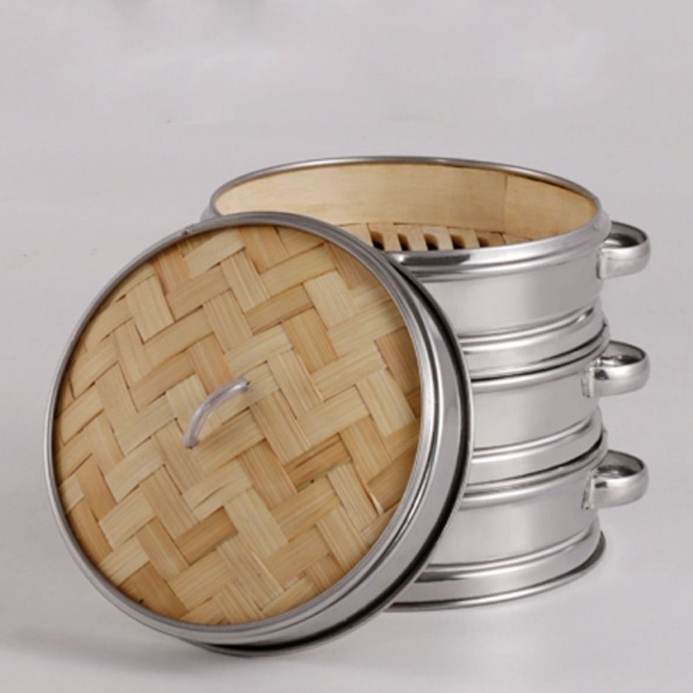 Yuvarlak Dim Sum Pişirme Aracı - Bao Steamer Bamboo incelemesi ve fiyatı