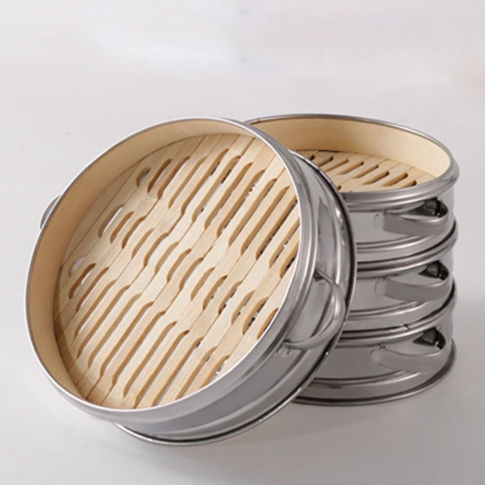 Yuvarlak Dim Sum Pişirme Aracı - Bao Steamer Bamboo incelemesi ve fiyatı