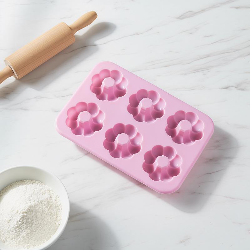 6 Bölmeli Yapışmaz Silikon Don - Donut Mold Silicone incelemesi ve fiyatı