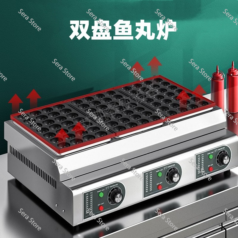 Ticari Elektrikli Gazlı Çift P - Takoyaki Grill Plate incelemesi ve fiyatı