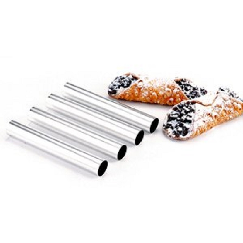 Alluminum Cannoli formları, 4  - Danish Pancake Pan incelemesi ve fiyatı
